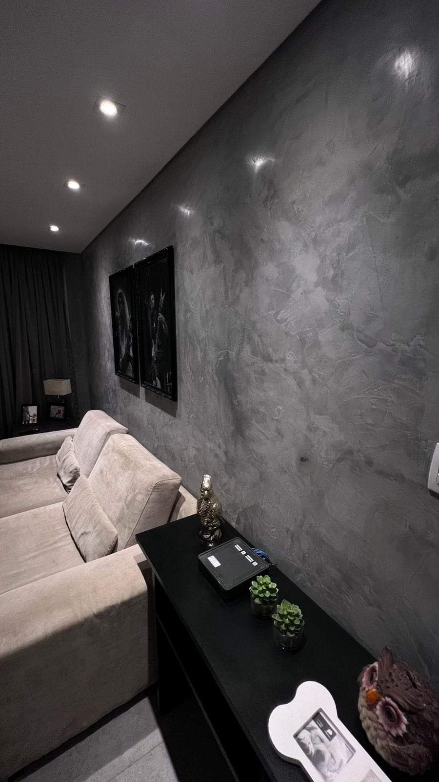 Decoração em cimento queimado — foto 6