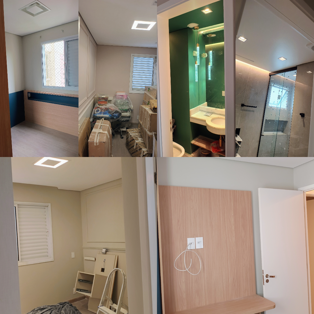 Repintura interna do apartamento — foto 1