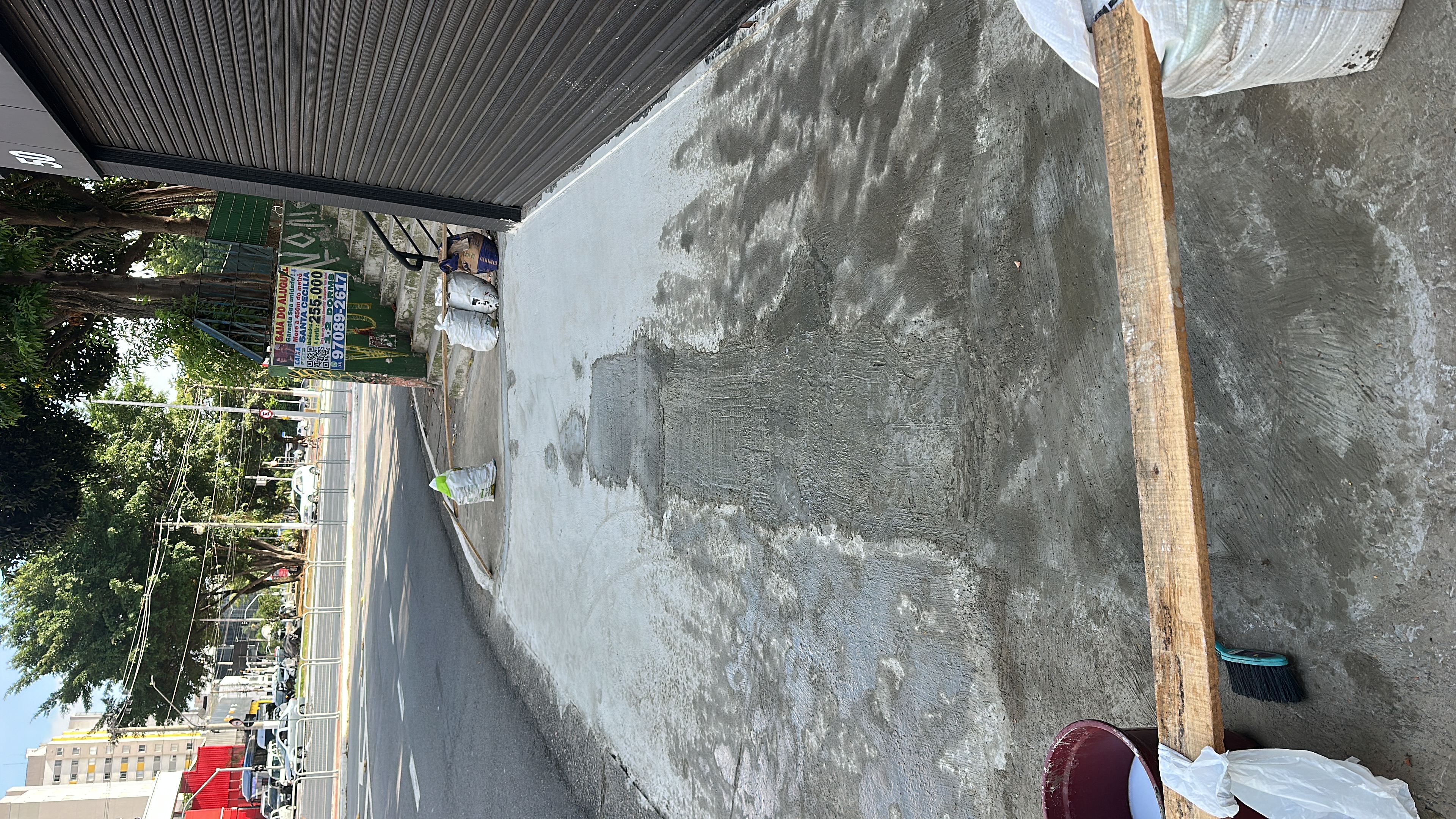 Manutenção em calçada Airon Blindadira — foto 9