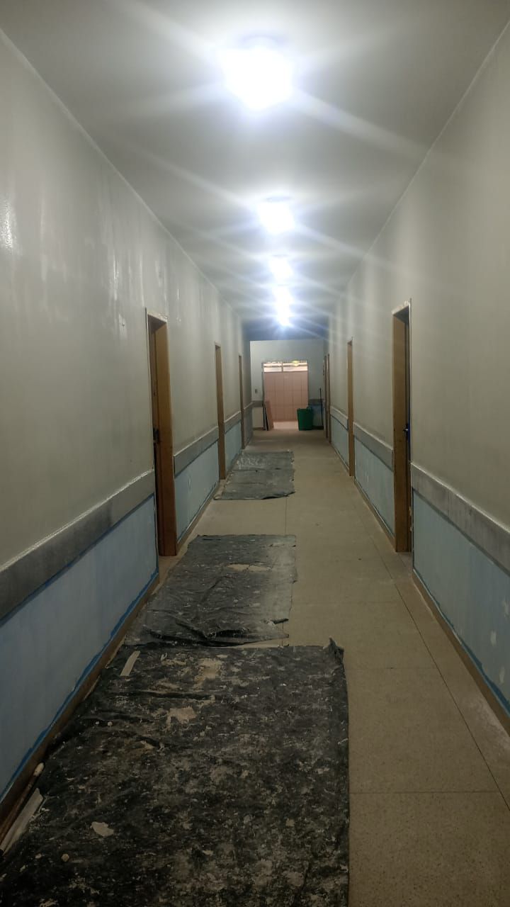 Reforma de um corredor — foto 1