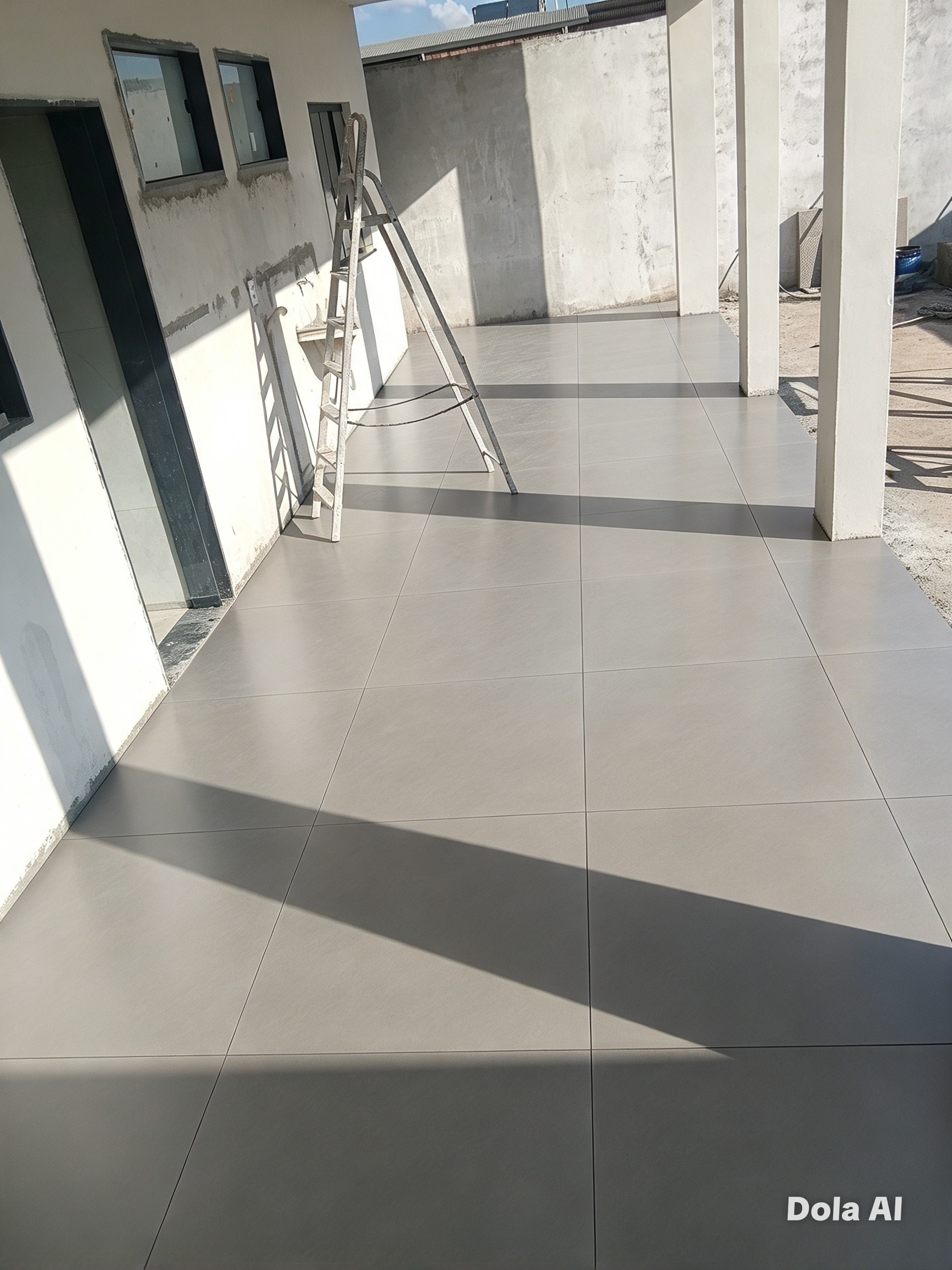 Piso poselanato e azulejos e pedras — foto 2
