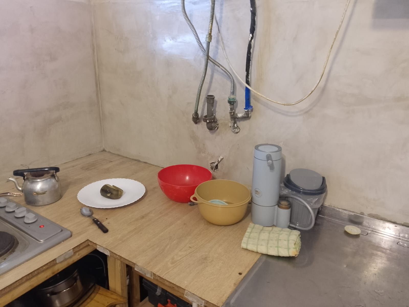 Cimento queimado cozinha — foto 5