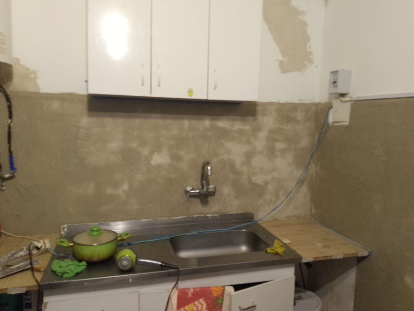 Cimento queimado cozinha — foto 1