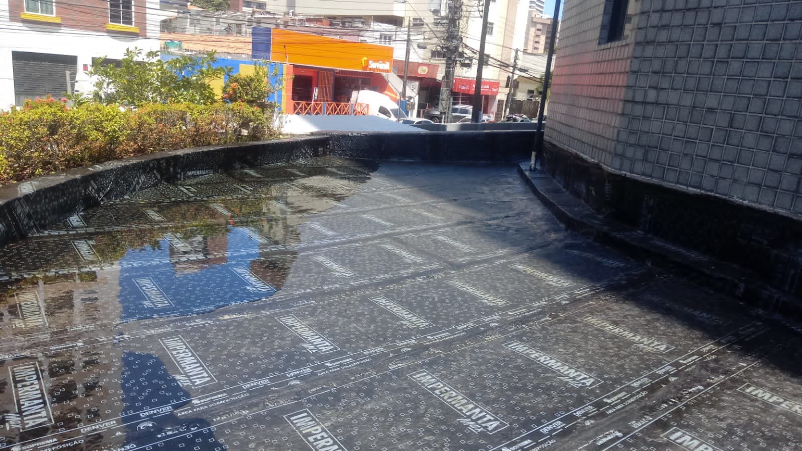 Aplicação de manta Asfaltica — foto 7