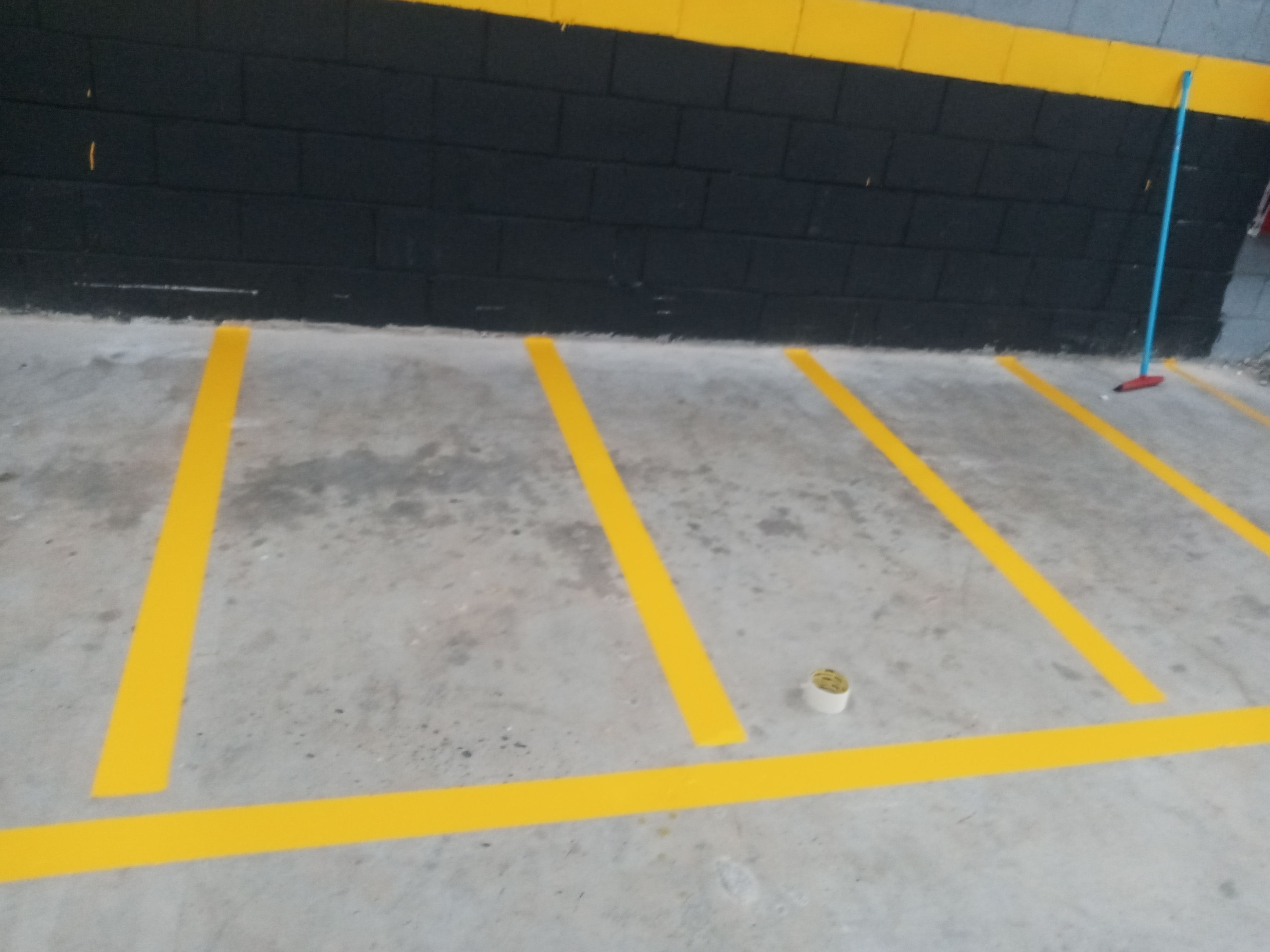 Pintura de estacionamento academia — foto 6