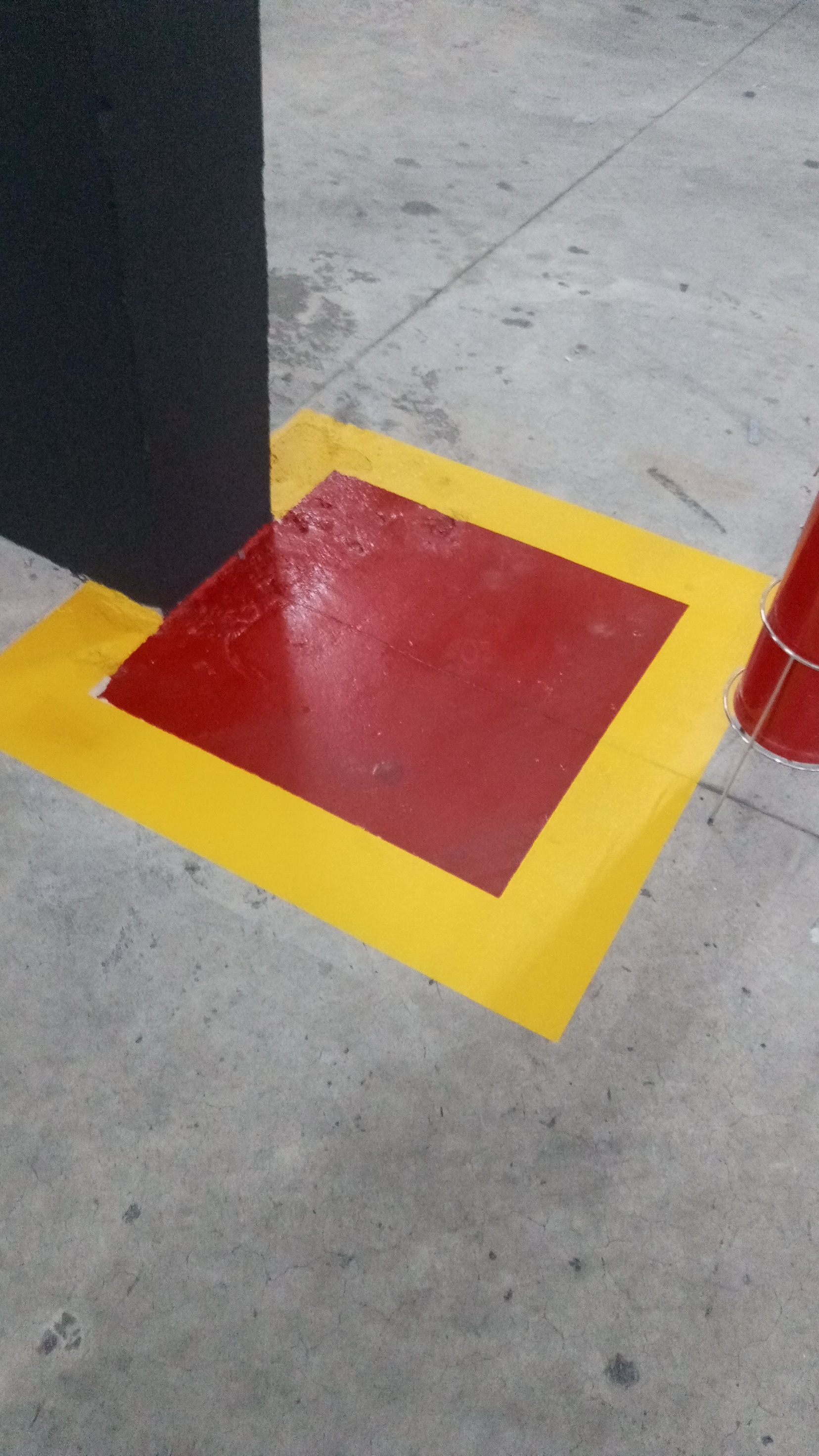 Pintura de estacionamento academia — foto 1
