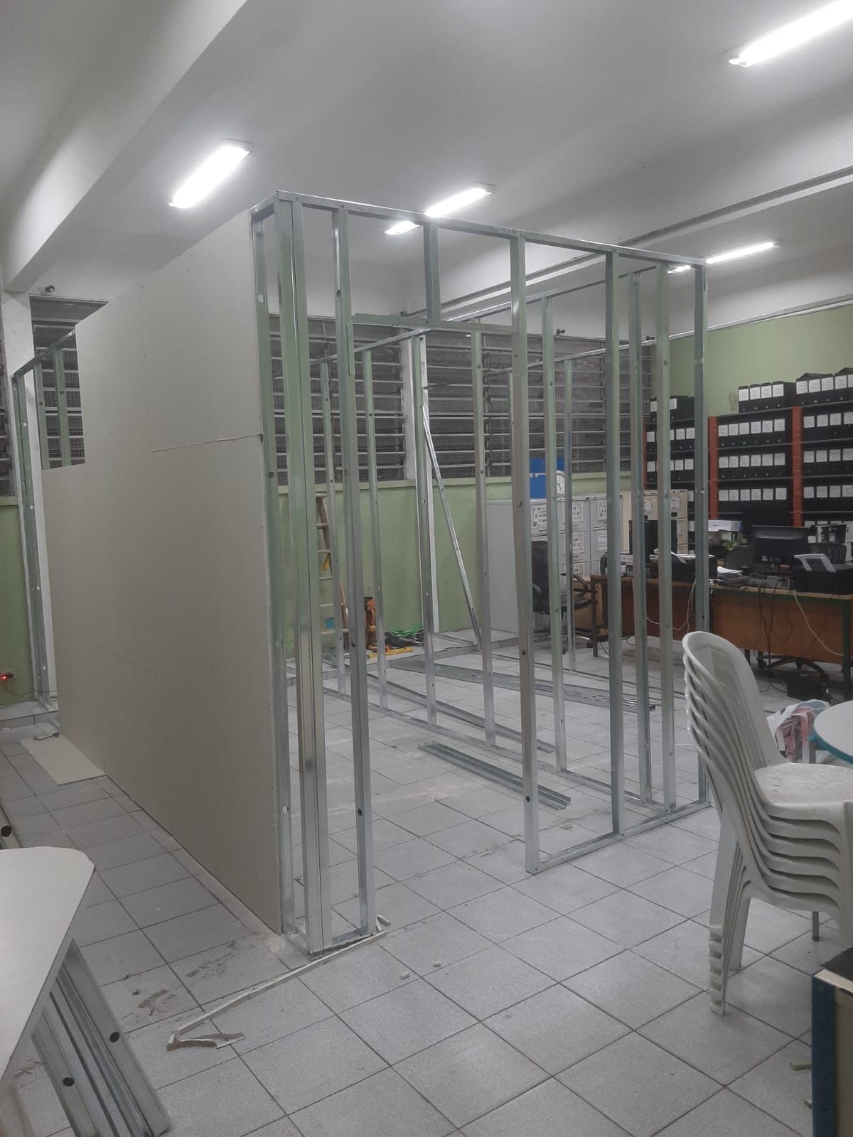 Trabalhos em drywall e elétrica — foto 9