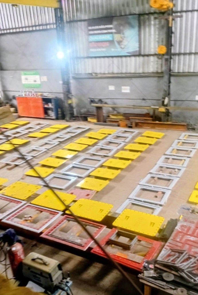 Soldagem para tampas para bolças para petrobras — foto 1