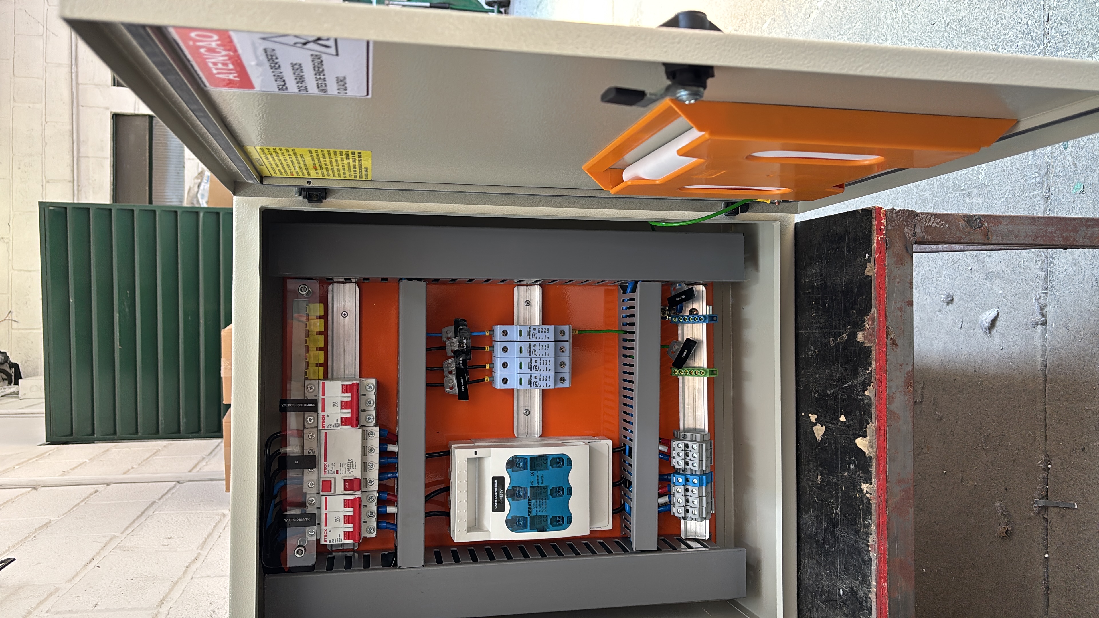 Quadro para Compressor 380V-3F+N+PE — foto 2
