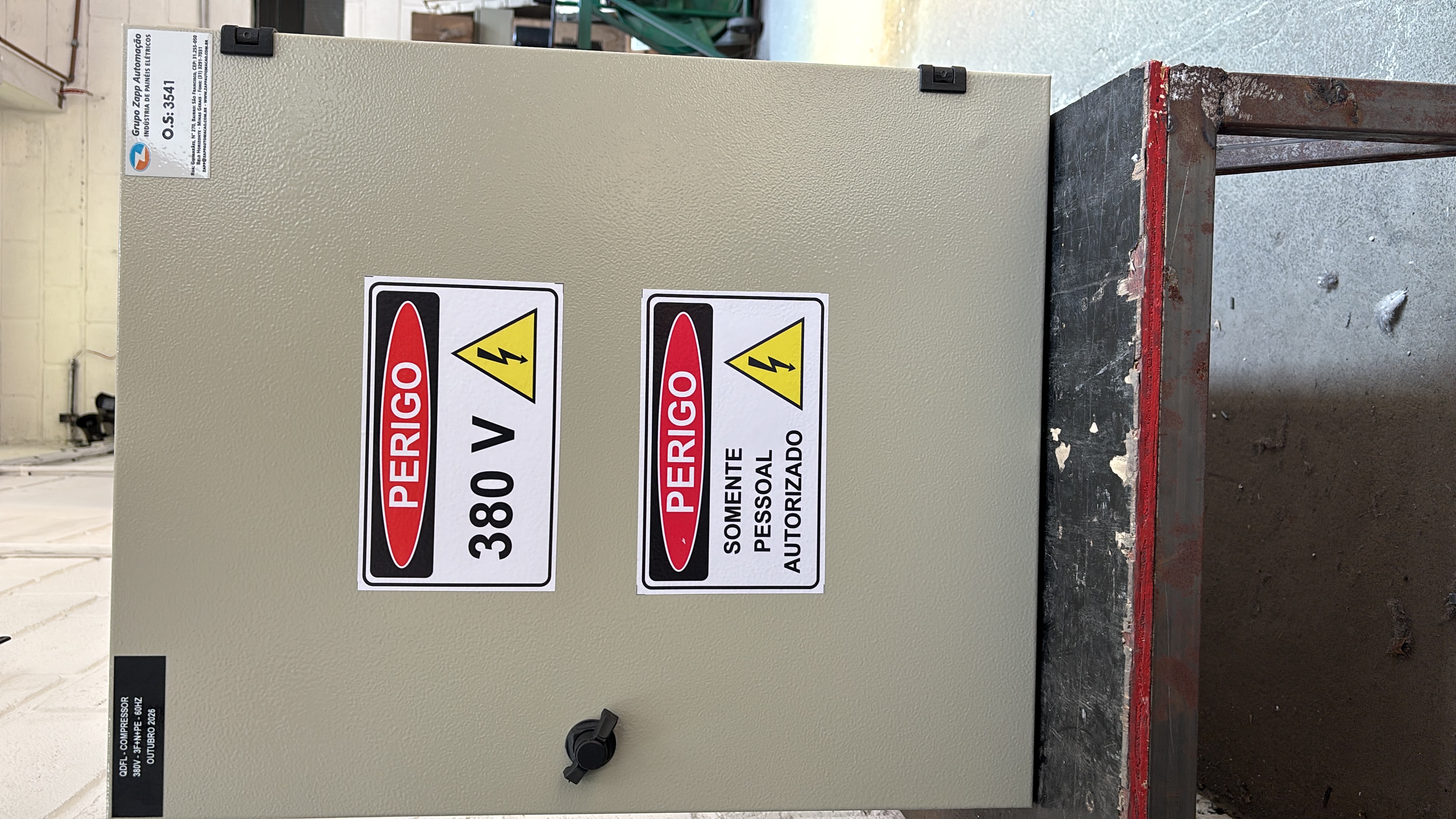 Quadro para Compressor 380V-3F+N+PE — foto 1
