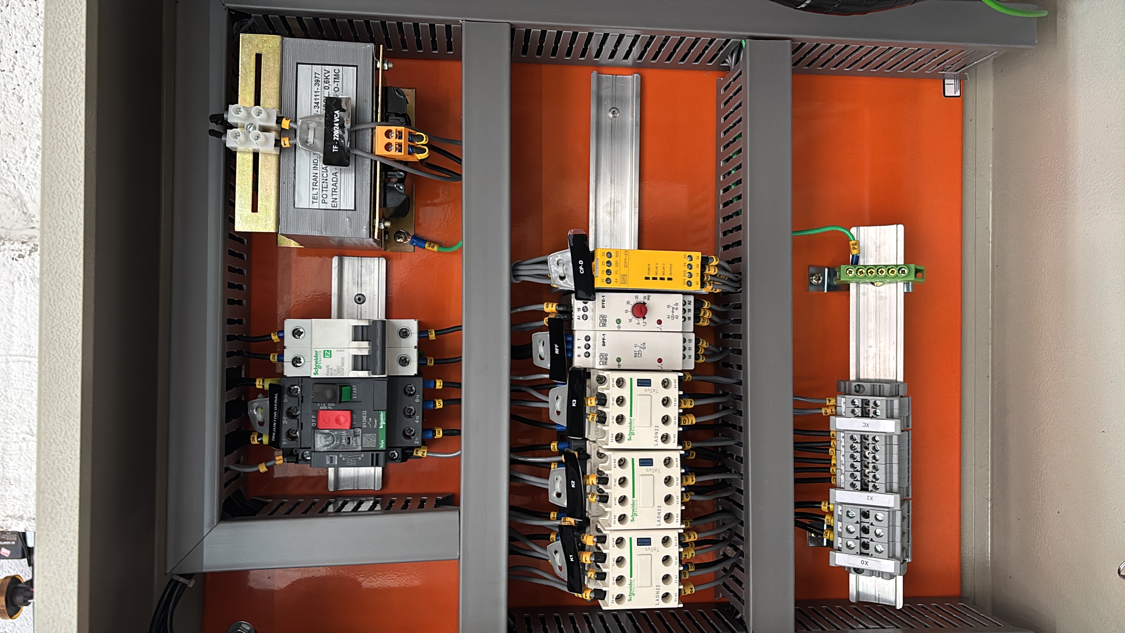 Quadro para Compressor 10CV-220V+PE — foto 5