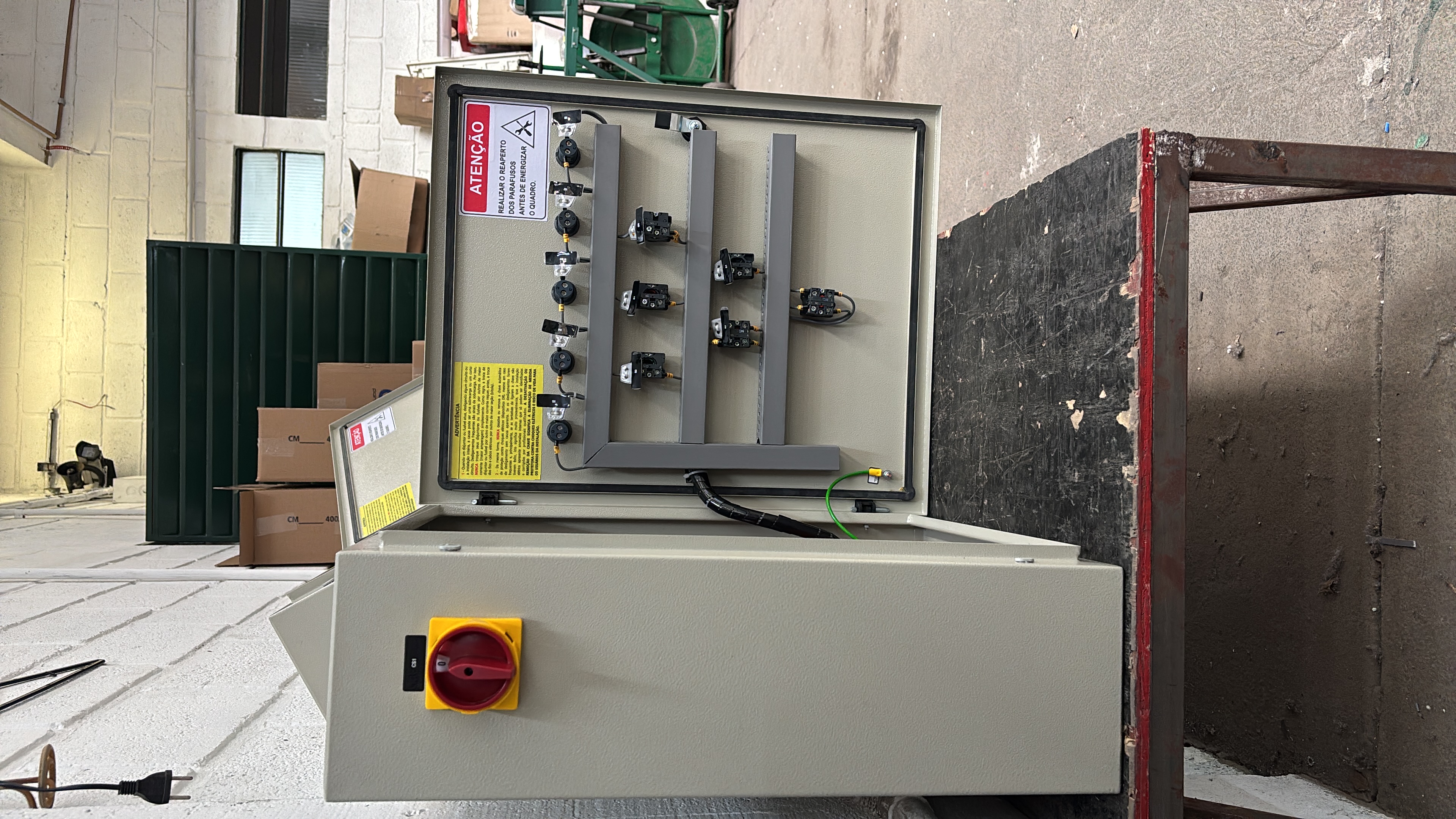 Quadro para Compressor 10CV-220V+PE — foto 6