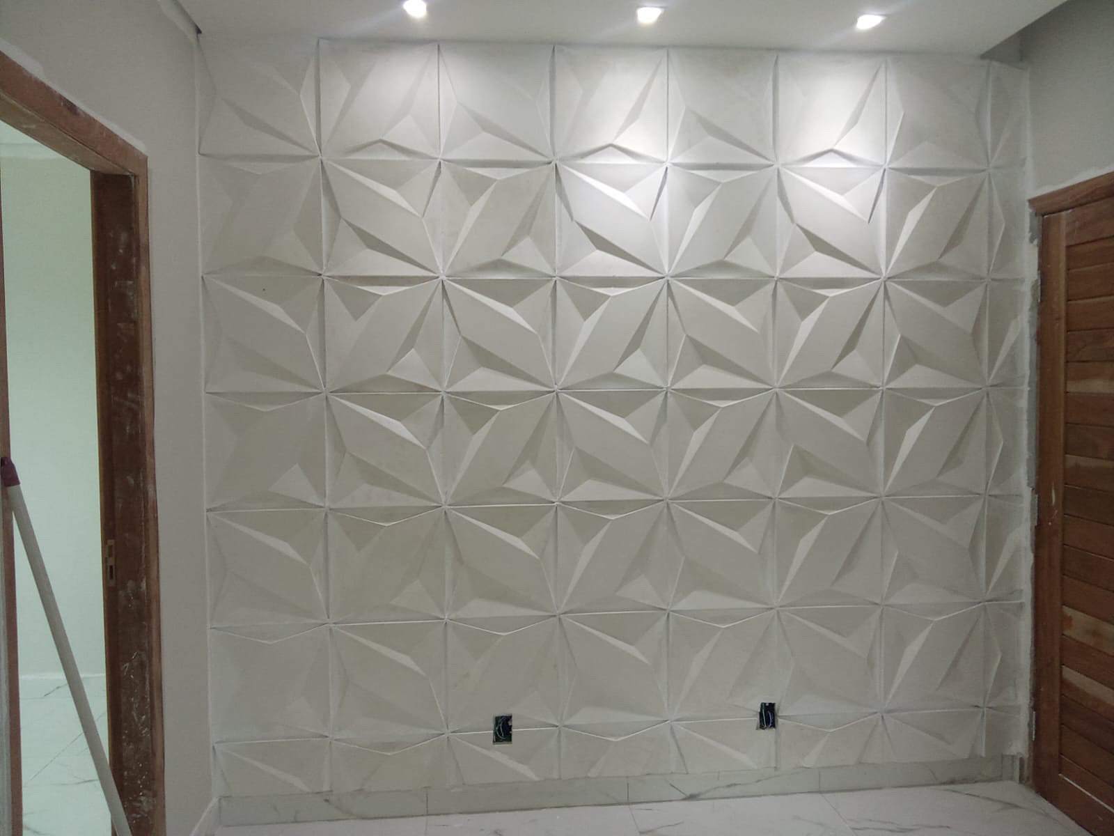 Paredes 3D de gesso — foto 1