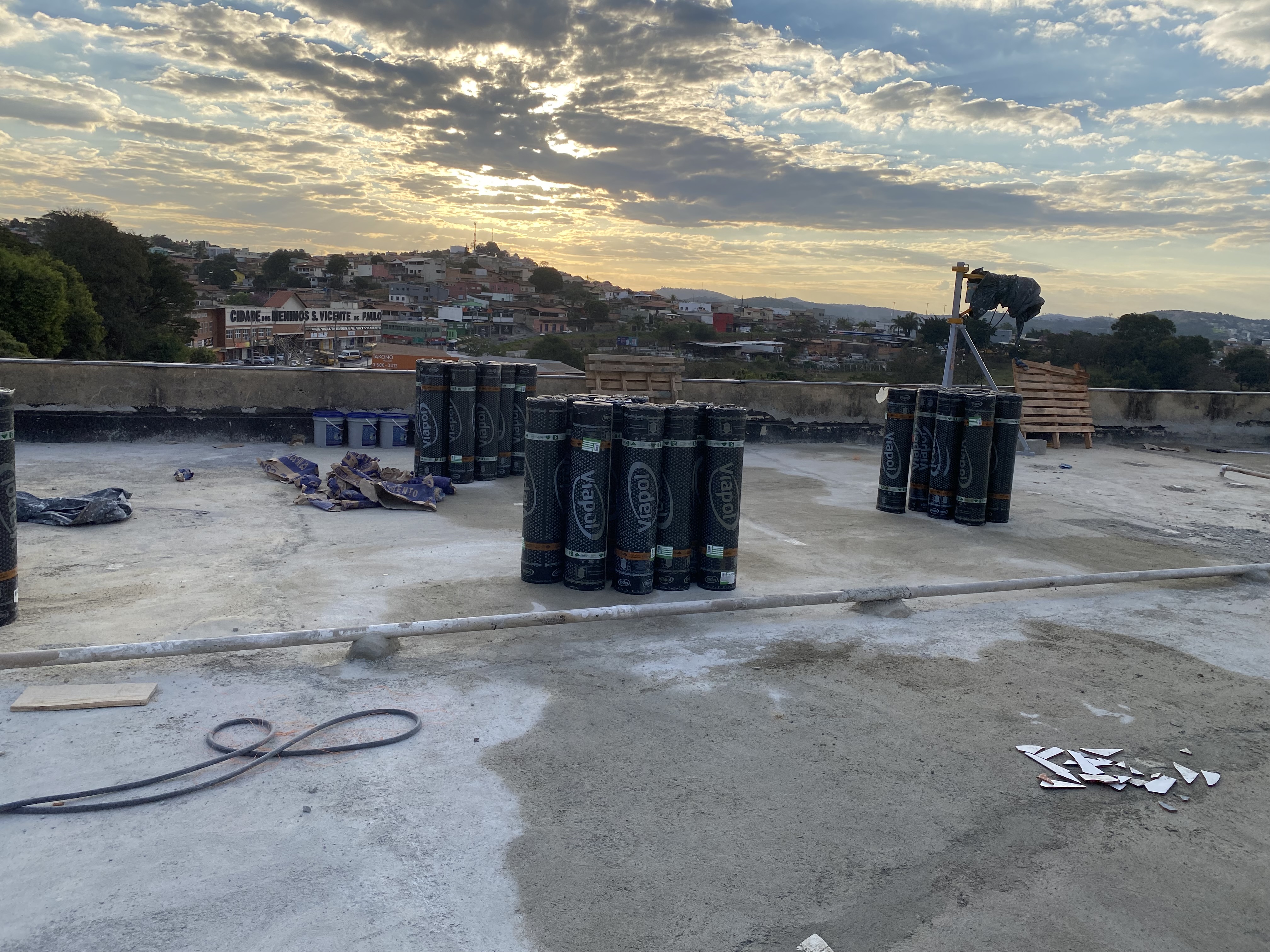 Impermeabilização com MANTA ASFÁLTICA — foto 8