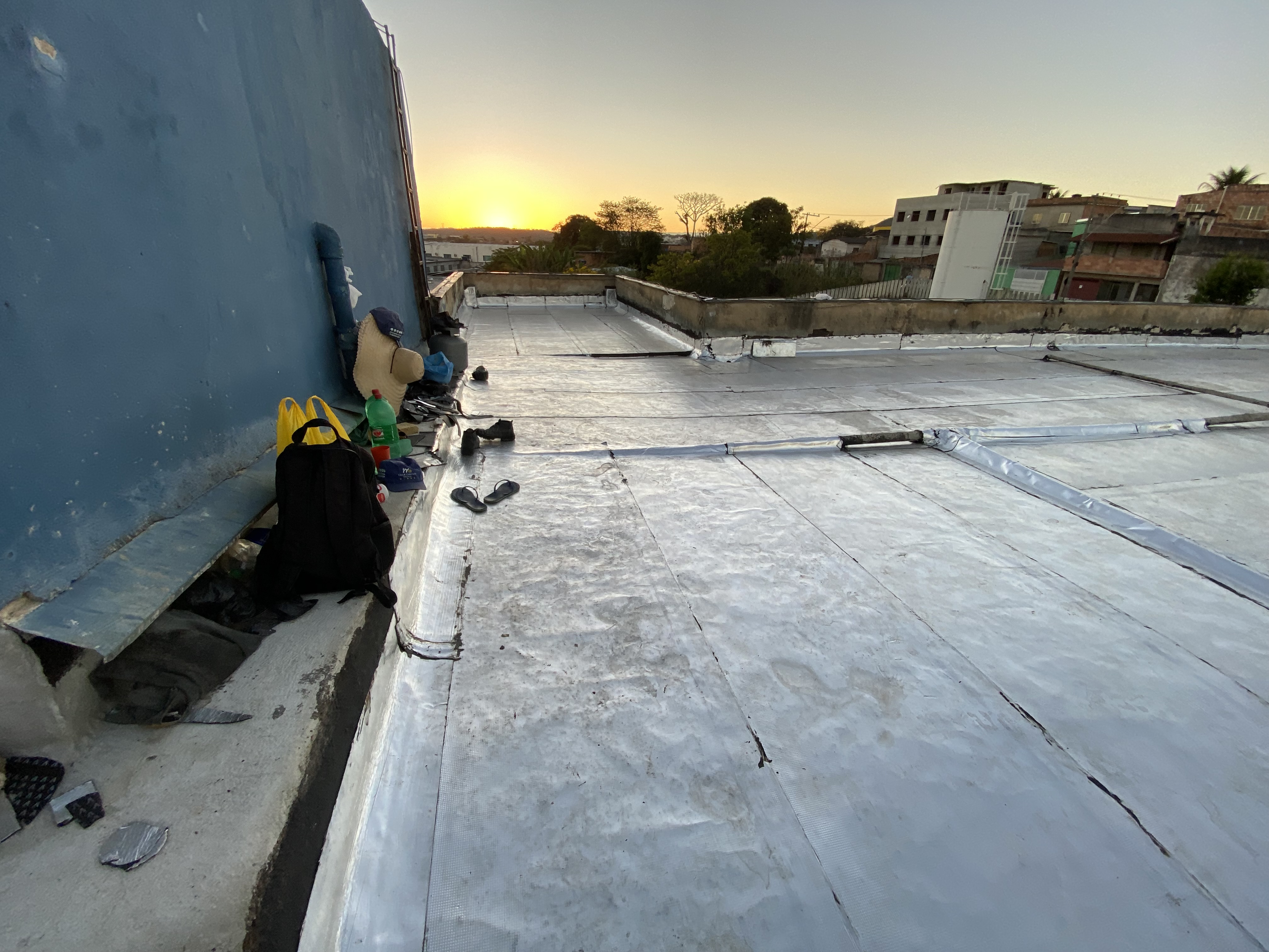 Impermeabilização com MANTA ASFÁLTICA — foto 6