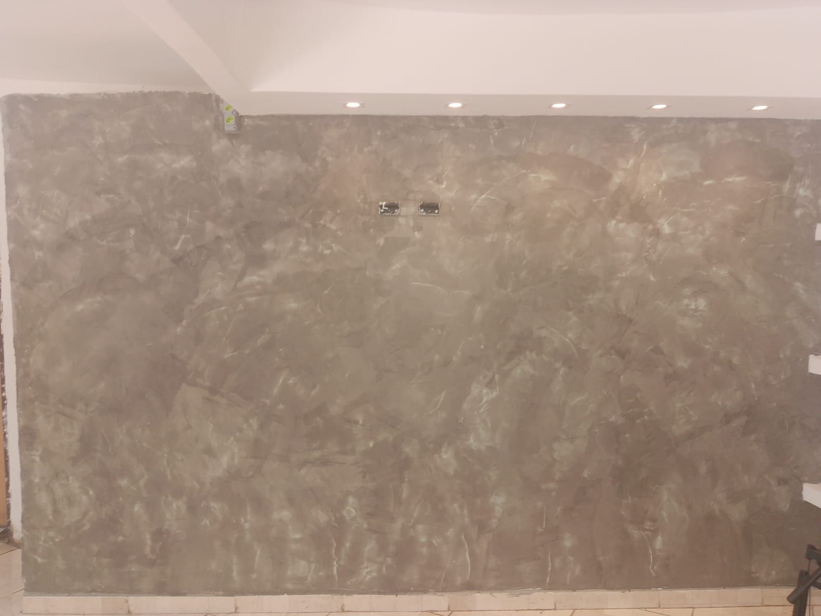 Parede decorativa cimento queimado — foto 8