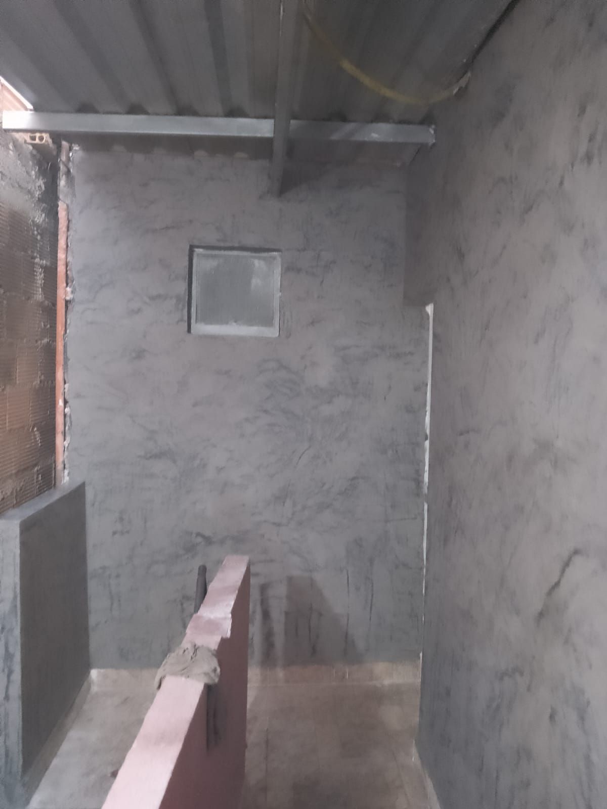 Parede decorativa cimento queimado — foto 2