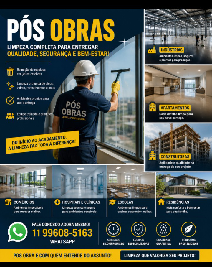 Limpeza pós Obras — foto 1