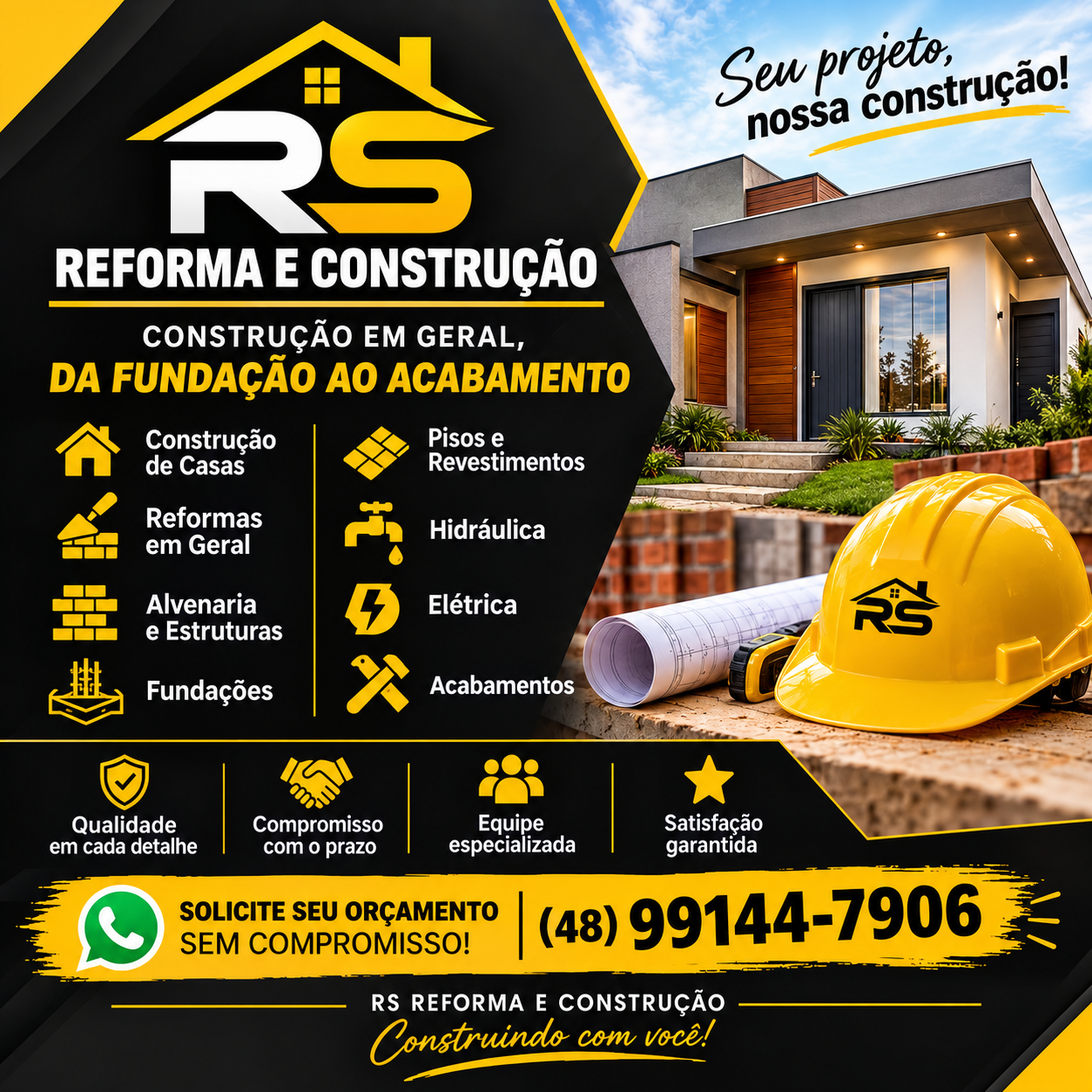 Foto de RS REFORMA E CONSTRUÇÃO